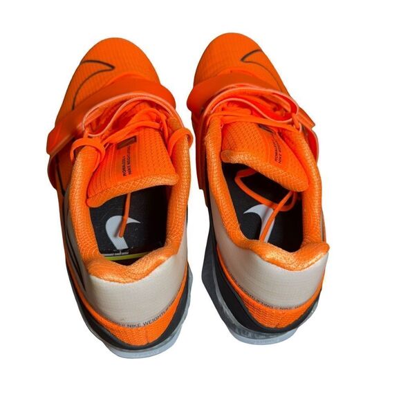 Nike Romaleos 4 Orange Mens Size 12.5 Weightlifting Training Shoes CD3463-801 main image 4